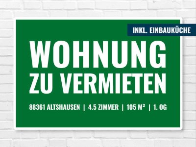 4.5-Zimmer-Wohnung (105m², 1.OG) mit EBK