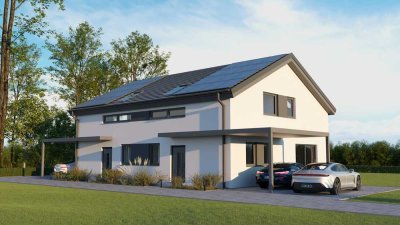 Bezugsfertige Doppelhaushälfte KFW 55 in HN-Böckingen Neubau!