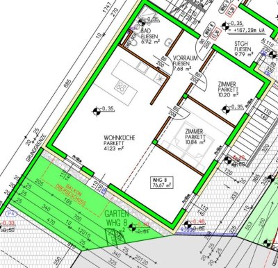 Erstbezug! 3-Zimmer mit Garten in einem Neubau in 2221 Groß-Schweinbarth