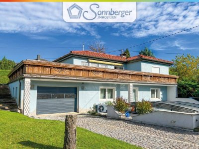 SONJA – Ein-/ Zweifamilienhaus mit Sonnenterrasse, Pool und Garage in Adlwang