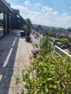 Penthouse-Wohnung, von privat, absolut ruhige Lage (Saarn), Fahrstuhl, fantastischer Blick