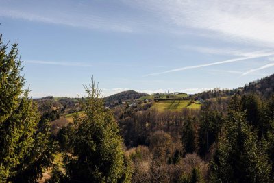 Ihr südsteirisches Zuhause auf 450 Metern Höhe! Panoramablick vom Kranachberg!