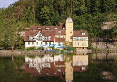 2,5 Zimmer 52 qm Erdgeschosswohnung direkt am Neckar