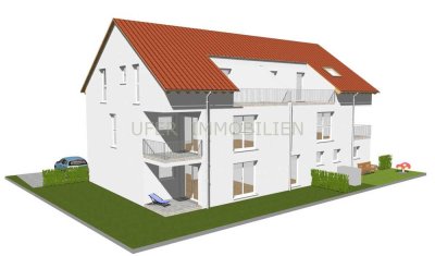 Provisionsfrei - Effizienzhaus 40 - Neubauwohnungen mit Balkon/Terrasse direkt am Stadtpark