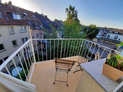 3 Zimmer Nachtspeicher Wohnung mit Balkon und EBK