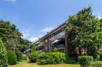 HH-Bramfeld: Freundliche Wohnung mit Balkon und eigenem Garten