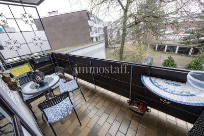 ETAGENWOHNUNG! 71 m² Wohnfläche, 3,5 Zimmer, Balkon & Garage in zentraler Lage zu verkaufen.