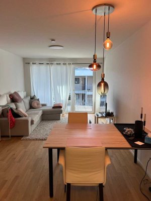 Wunderschöne 2-Zimmer-Wohnung mit großem Balkon in moderner Wohnanlage