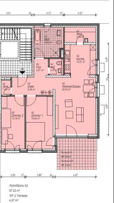 3-Zimmer Erdgeschosswohnung mit Garten und Terrasse - WE A2