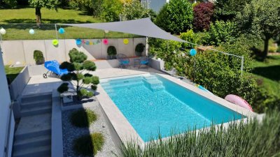 Zweifamilienhaus mit Pool in Essenbach/Mirskofen Provisionfrei