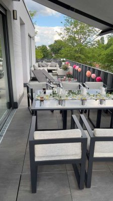 Quartier: Eiderweg 25, Penthouse mit 115 m² Größe und einer umwerfenden Dachterrasse inkl. EBK