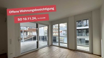 TRAUMHAFTE 3-ZIMMER NEUBAU-WOHNUNG IM 1. OG MIT SÜDAUSRICHTUNG MITTEN IN LANGENAU