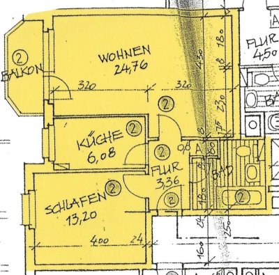 Helle, freundliche 2-R-Whg. mit Balkon, Aufzug und TG-Stellplatz! Dresden Tolkewitz.