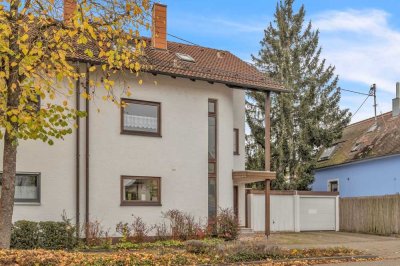 Gepflegtes Einfamilienhaus in gefragter Lage mit Garten und Garage