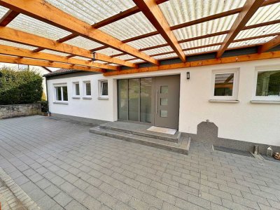 Geschmackvolle 3,5-Zimmer-Erdgeschosswohnung mit EBK und großzügiger Terrasse in Niedernhall