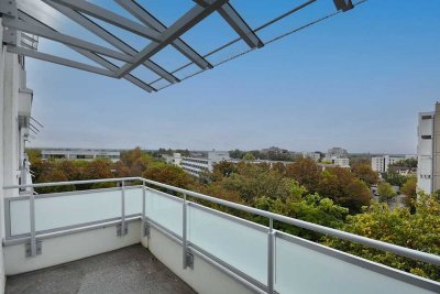 3-Zimmer-Wohnung mit Südbalkon und Fernblick in Taufkirchen