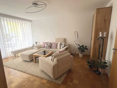 Vollständig renovierte 4-Zimmer-Wohnung mit Terrasse und EBK im Teilort von Schwäbisch Gmünd