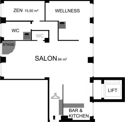 Stilvolle, vollst. renovierte 3-Raum-Loft-Wohnung mit lux. Innenausstattung