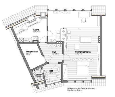 Renovierte 2-Zimmer-Wohnung in Soest