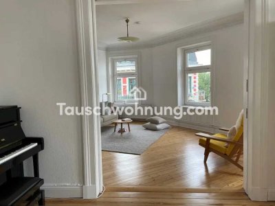 Tauschwohnung: Weitblick, groß, hell, Altbau im Karoviertel