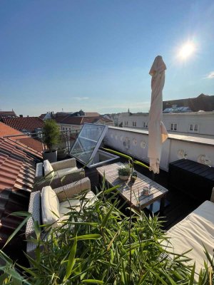 Charmante Wohnung mit Dachterrasse direkt am Marktplatz