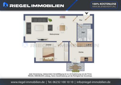 Sie hier? Wir auch! ETW, modernisiertes Duschbad u. Balkon–Ideal für Kapitalanleger oder Eigennutzer