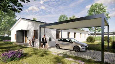 KfW-70 - Bungalow mit 5-Zimmern und 147,52 m² Wohnfläche für Ihre Familie