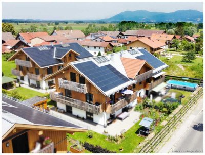 - ALPENCHARME TRIFFT MODERNE -
sonnenverwöhnte Dachgeschoss-Maisonettewohnung mit Bergblick!