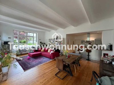 Tauschwohnung: Loft mit Garten in Mitte