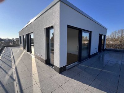 GROßARTIGE, moderne PENTHOUSE-WOHNUNG, Nordend/Eschersheim, sehr große umlaufende Terrasse!