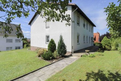 4-Zimmer-Erdgeschosswohnung mit großem Garten und Garage im 2 FH in Münnerstadt