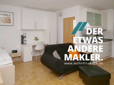 Voll möblierte 1-Zimmer-Gartenwohnung!