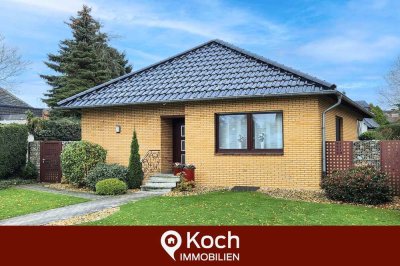 Freistehender Bungalow mit Garten und zwei Terrassen zu verkaufen!