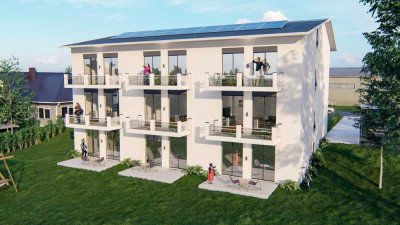 Neubau Reihenmittelhaus in ruhiger Lage von Bad Homburg, Fertigstellung im Juli