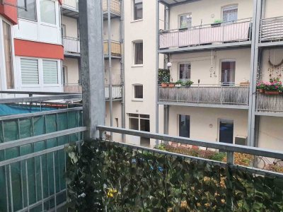 2- Zimmer- Wohnung mit Balkon, nah zum Riebeckplatz. Nur noch Einziehen!