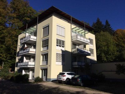 Moderne 1-2 ZKD-Wohnung mit EBK, Lift in TOP Lage in Bad Herrenalb, 49qm + Terrasse, € 420,- + NK/HZ