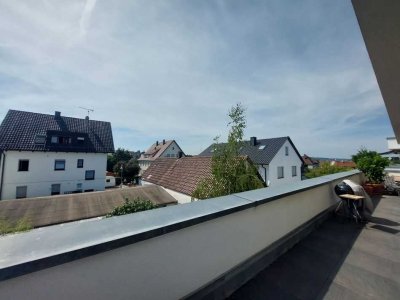 Barrierefreies, pfiffiges 3,5 Zimmer Penthouse in ruhiger Lage