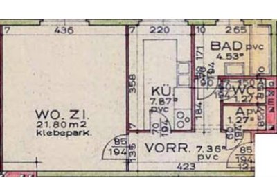 1-Zimmer-Wohnung, Top 23