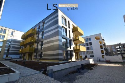 EXKLUSIV in Reutlingen: Moderne 2-Zimmer-Neubauwohnung im Blue Village mit Balkon und TG-Stellplatz!