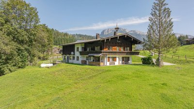 Bauernhaus mit Freizeitwohnsitz in idyllischer Ruhelage