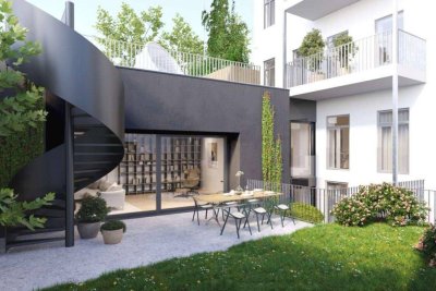 Traumhaftes, großzügiges Townhouse mit Garten und Dachterrasse in ruhiger Innenhoflage!