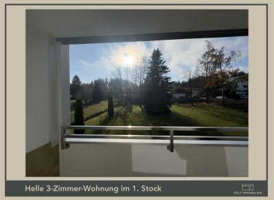 Helle 3-Zimmer-Wohnung im 1. Stock in Neugablonz