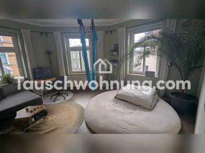 Tauschwohnung: Helle 83 m² Wohnung mit großem Wohnzimmer zum Tausch