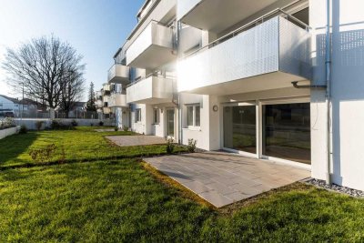 Moderne 4-Zimmer-Neubauwohnung mit Garten als Sondereigentum