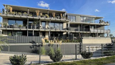 Moderne 3-Zimmer-Erdgeschosswohnung mit Gartenanteil in Langenau