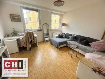 München Zentrum / Glockenbachviertel - 2,5-Zimmer-Wohnung mit  kleiner Wohnküche