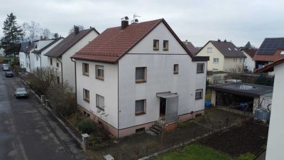 Ihre Chance! Ein-/Zweifamilienhaus in gefragter Lage von Eislingen Süd (sanierungsbedürftig)