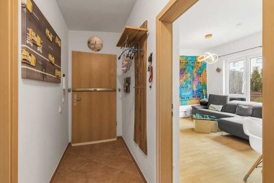 Moderne, helle 3-Zimmer-Dachterrassenwohnung (Südseite), TG-Stellplatz, attraktive Lage, München-Ost