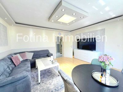 TOP! GEMÜTLICHE MODERNE - 3-4-Zimmer-Wohnung mit Sonnenbalkon!