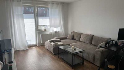 Exklusive 2,5-Zimmer-Erdgeschosswohnung mit Balkon und Einbauküche in Heide